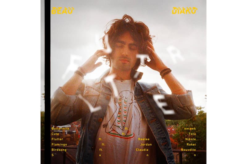 Beau Diako 'Flutter' EP Stream alternative indie emawk totu raelee nikole jordan rakei claudia bouvette listen now spotify apple music soul downtempo R&B