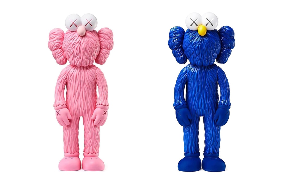 kaws kawsone bff collectible vinyl figure kenny scharf apportfolio peanuts global artist collective yu nagaba venus sculpture edition andy warhol double mona lisa bearbrick medicom toy artworks jrp editions