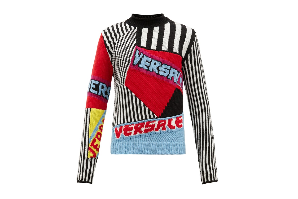 best mens luxury sweaters fall winter 2019 asap rocky a$ap rocky tie dye burberry scarf where to buy LUISAVIAROMA matches fashion browns off white balenciaga heron preston versace end clothing