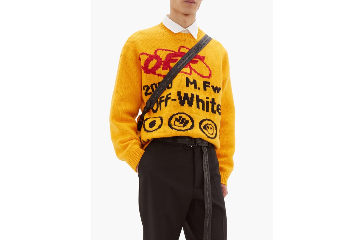 best mens luxury sweaters fall winter 2019 asap rocky a$ap rocky tie dye burberry scarf where to buy LUISAVIAROMA matches fashion browns off white balenciaga heron preston versace end clothing