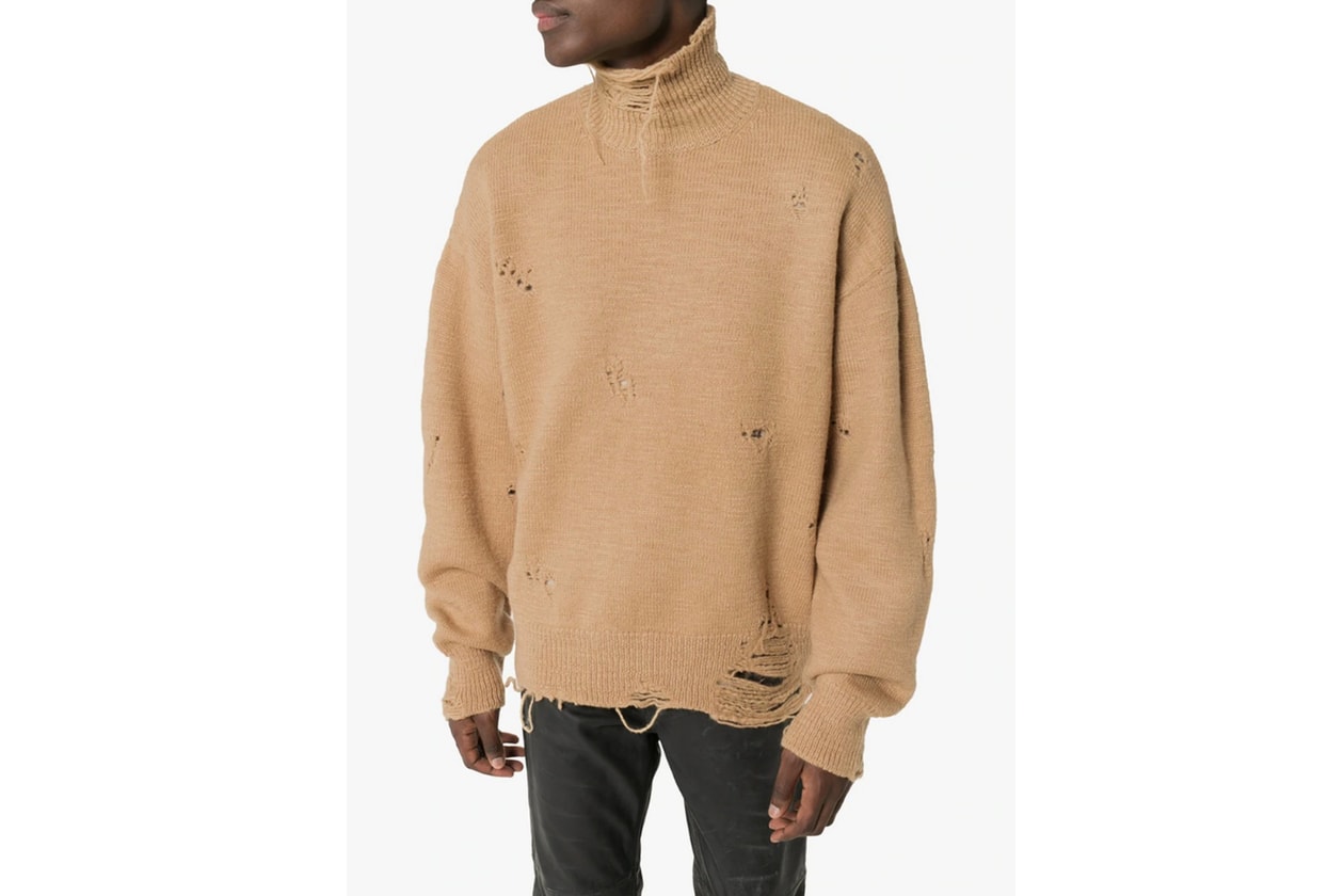 best mens luxury sweaters fall winter 2019 asap rocky a$ap rocky tie dye burberry scarf where to buy LUISAVIAROMA matches fashion browns off white balenciaga heron preston versace end clothing