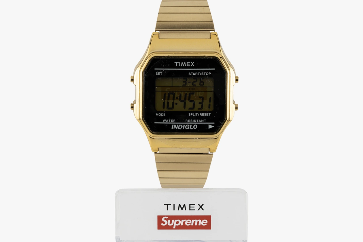 Best Watches For Men Under $650 USD List Roundup Christmas Gift Guide Presents Timepieces Digital Analogue Supreme x Timex Shinola Canfield The Good Company MK1 Wood Wood Waterbury Larsson & Jennings Uniform Wares Unisex Seiko Sports 5 Smartwatch Apple Watch Casio G-SHOCK 