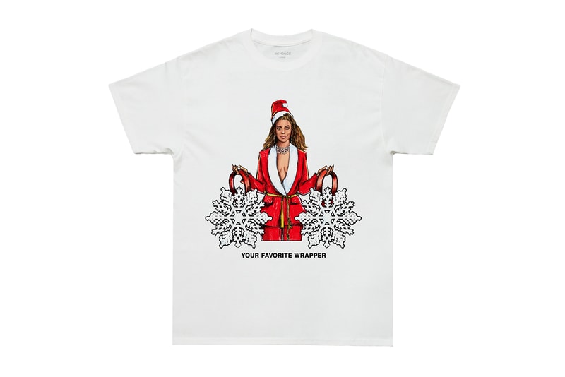 Beyoncé Holiday 2019 Merch Collection christmas you're favorit wrapper wrapping paper t shirts ornaments jay z hoodies