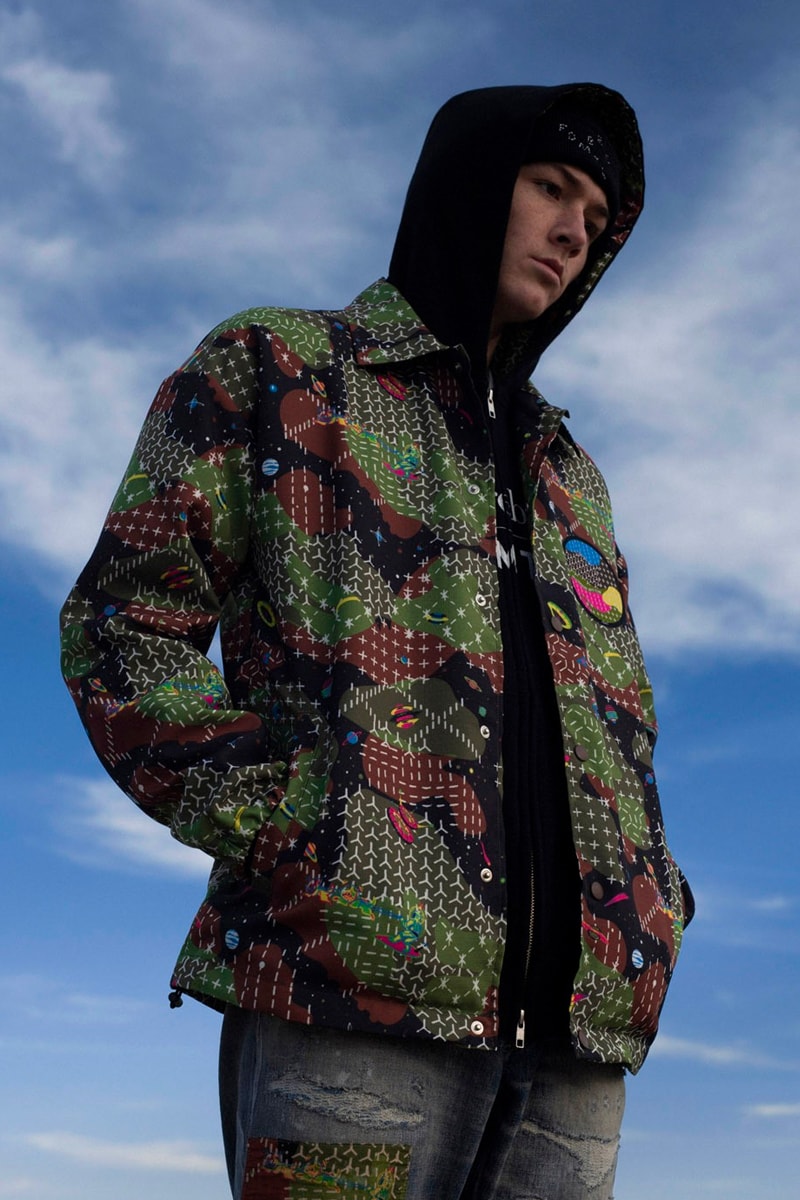 Billionaire Boys Club x FDMTL FW19 Collection Lookbook  jackets indigo Japanese Pharrell Williams
