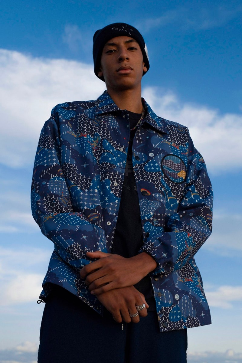 Billionaire Boys Club x FDMTL FW19 Collection Lookbook  jackets indigo Japanese Pharrell Williams