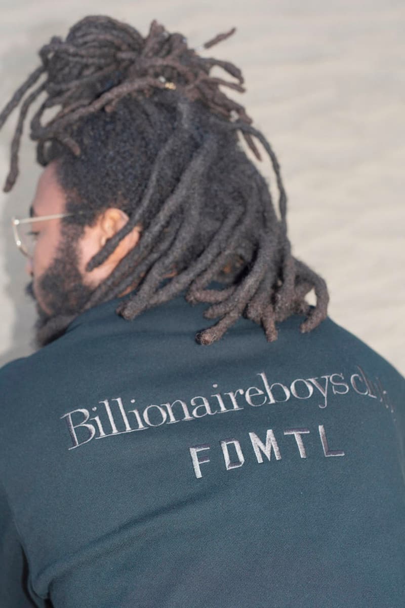 Billionaire Boys Club x FDMTL FW19 Collection Lookbook jackets indigo Japanese Pharrell Williams