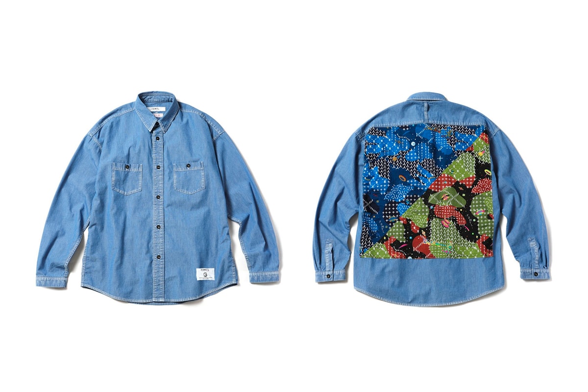 Billionaire Boys Club x FDMTL FW19 Collection Lookbook  jackets indigo Japanese Pharrell Williams