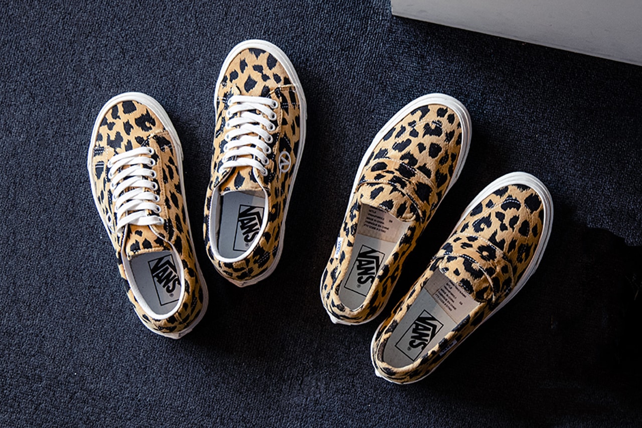 BILLYs exclusive Vans SID DX Style 53 DX shoes trainers runners sneakers footwear retailer Tokyo japanese leopard print off the wall ultra cushion skateboarding retro vintage anaheim factory