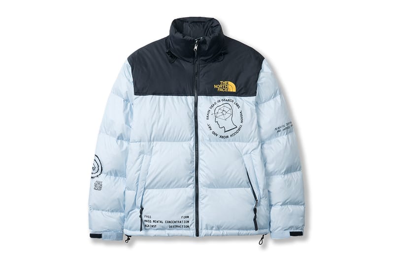 the north face nuptse collab