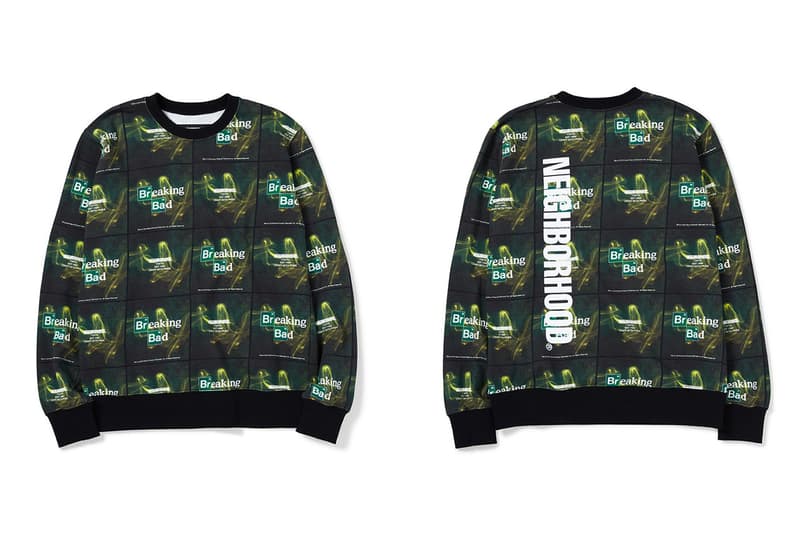 'Breaking Bad' x NEIGHBORHOOD Apparel Collaboration Drop clothing japan november 23 el camino movie walter white pink bear