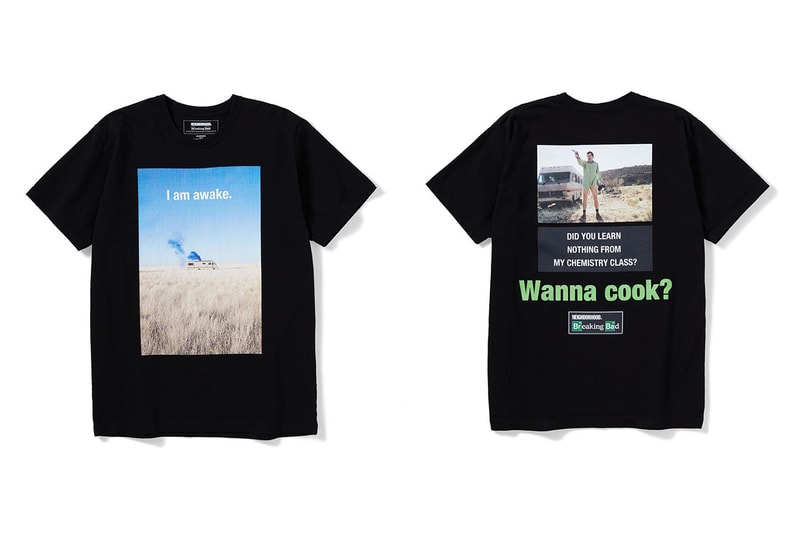 'Breaking Bad' x NEIGHBORHOOD Apparel Collaboration Drop clothing japan november 23 el camino movie walter white pink bear