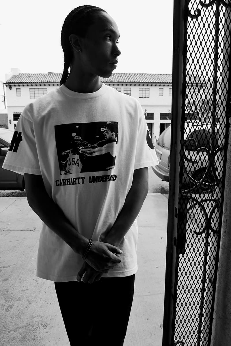Carhartt WIP Los Angeles Exclusive Opening Collection Stüssy Union LA UNDEFEATED BornxRaised Capsule T-Shirts Work Jackets Sweater Hoodie Lookbook