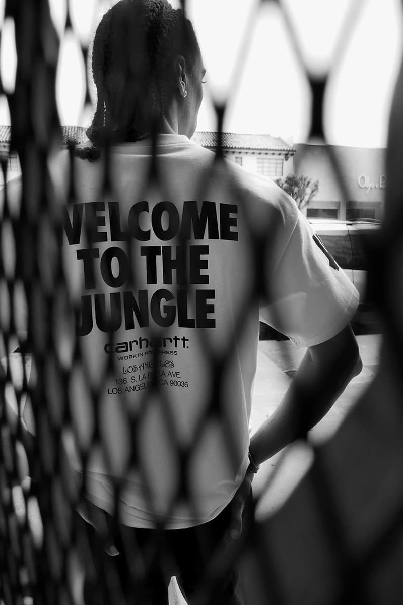 Carhartt WIP Los Angeles Exclusive Opening Collection Stüssy Union LA UNDEFEATED BornxRaised Capsule T-Shirts Work Jackets Sweater Hoodie Lookbook