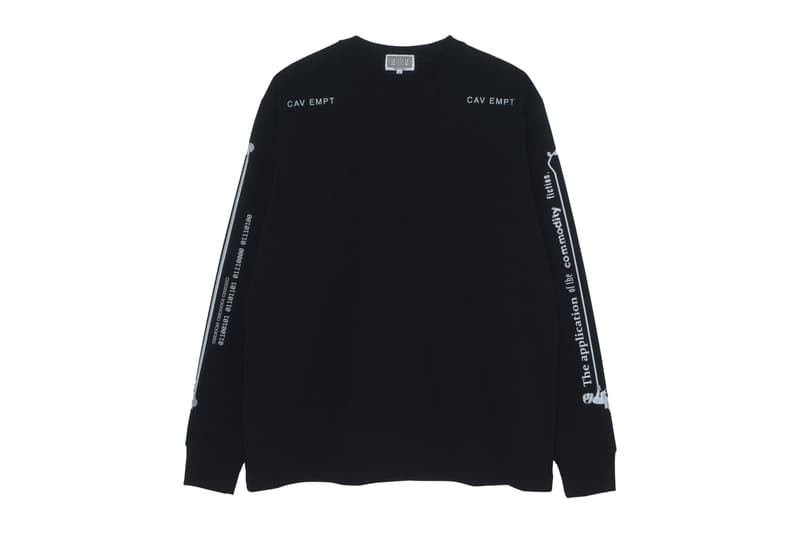 Cav Empt Fall/Winter 2019 20th Drop Release Info ce c.e toby feltwell sk8thing DENIM FLEECE REV JACKET SILVER NOISE BIG SHIRT drop date OVERDYE NUMBERS ZIGGURAT HEAVY HOODY EXTEND LONG SLEEVE T PHANTOM PANTS