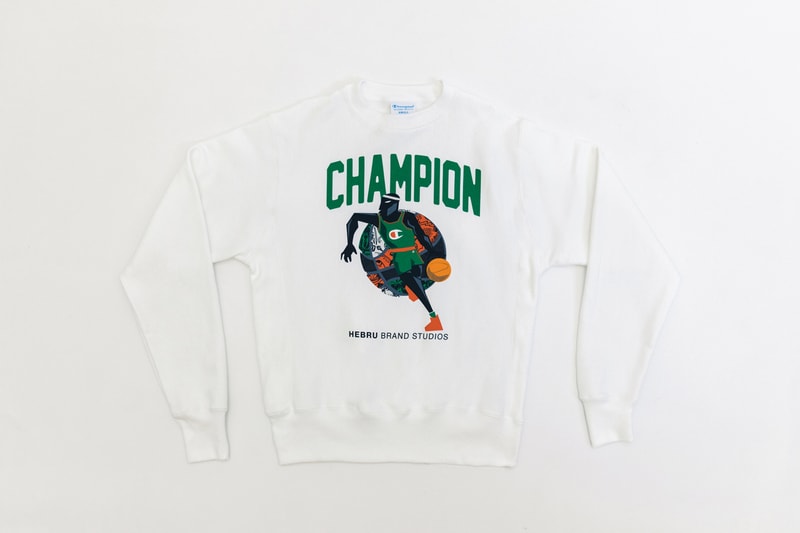 Champion In-Store Events Hebru Brantley Collaboration Champion Vision Hoodie Crewneck Reverse Weave Items Free Patches Los Angeles New York City Chicago Boston Philly Las Vegas