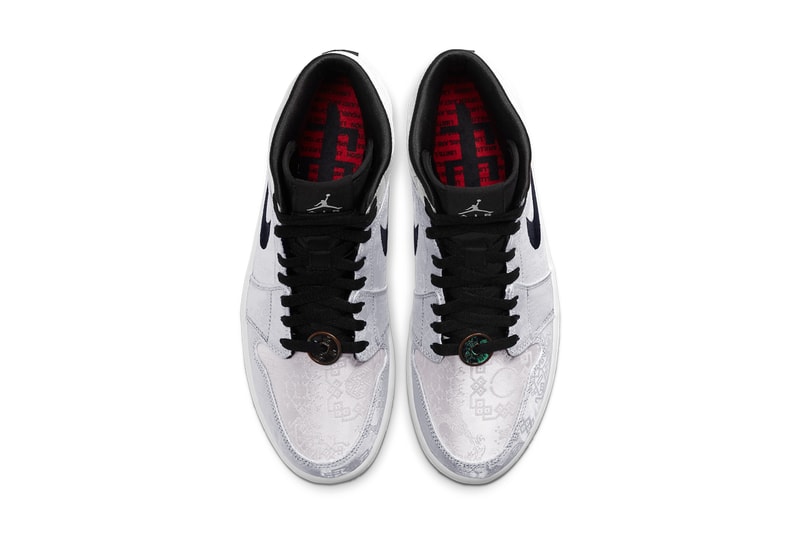 clot air jordan 1 mid fearless white black red silk release date info photos price CU2804 100
