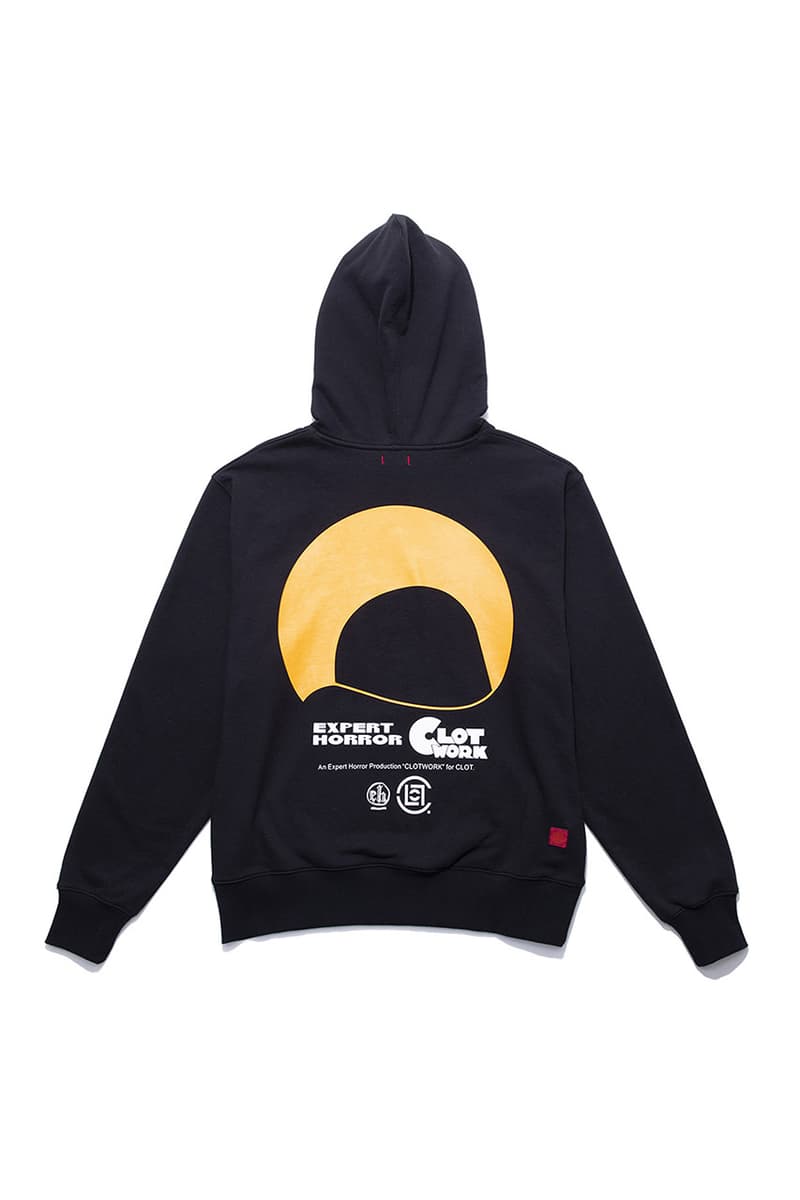 CLOT x Expert Horror Capsule Collection at Dover Street Market London First Look Release Information Cop Online In Store Stanley Kubrick Inspired Fall Winter 2019 FW19 T-Shirts Long Sleeves Hoodies Edison Chen Kevin Poon