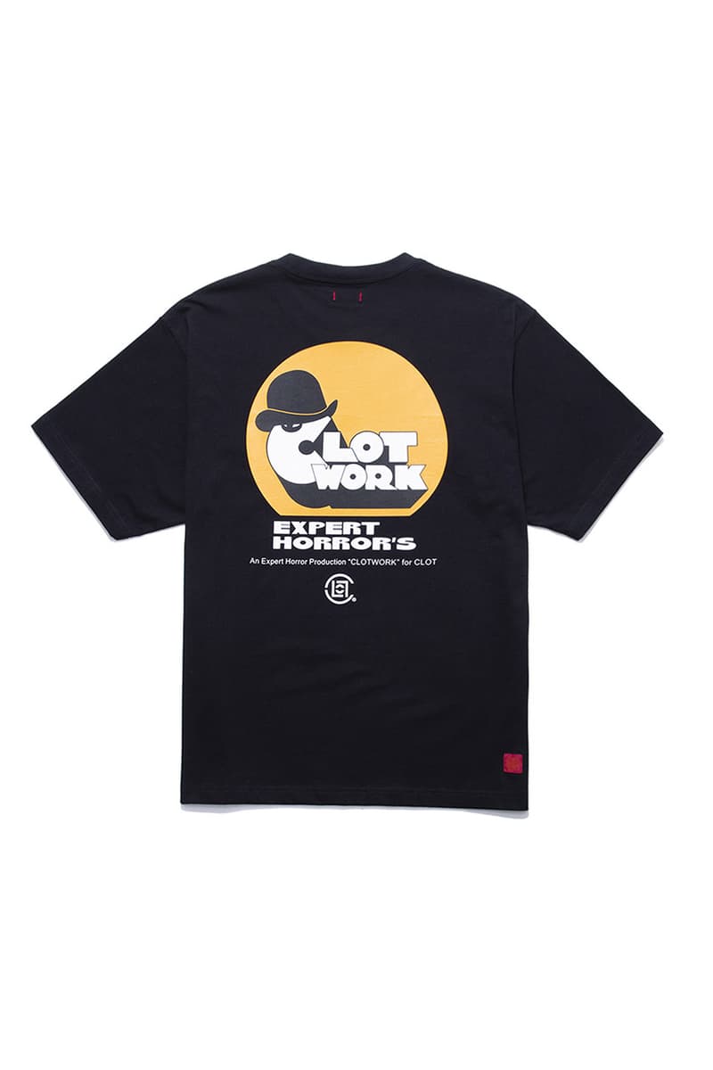 CLOT x Expert Horror Capsule Collection at Dover Street Market London First Look Release Information Cop Online In Store Stanley Kubrick Inspired Fall Winter 2019 FW19 T-Shirts Long Sleeves Hoodies Edison Chen Kevin Poon