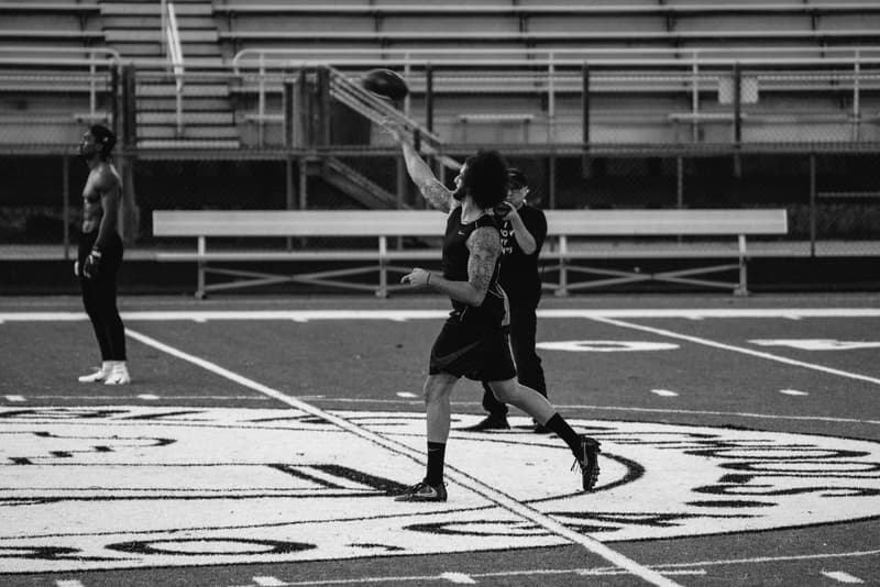 A Look Inside Colin Kaepernick's NFL Workout football videos photos training jay z