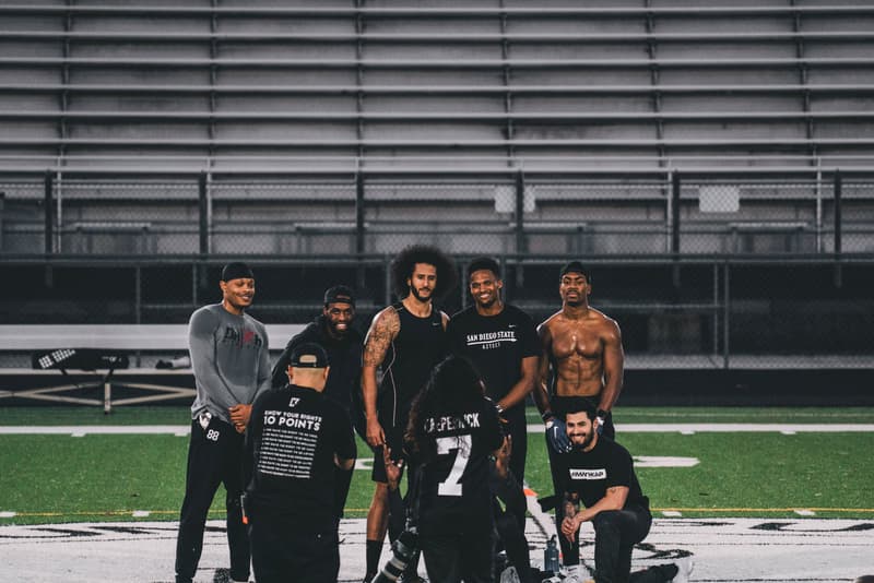 A Look Inside Colin Kaepernick's NFL Workout football videos photos training jay z