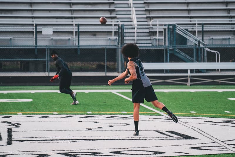 A Look Inside Colin Kaepernick's NFL Workout football videos photos training jay z