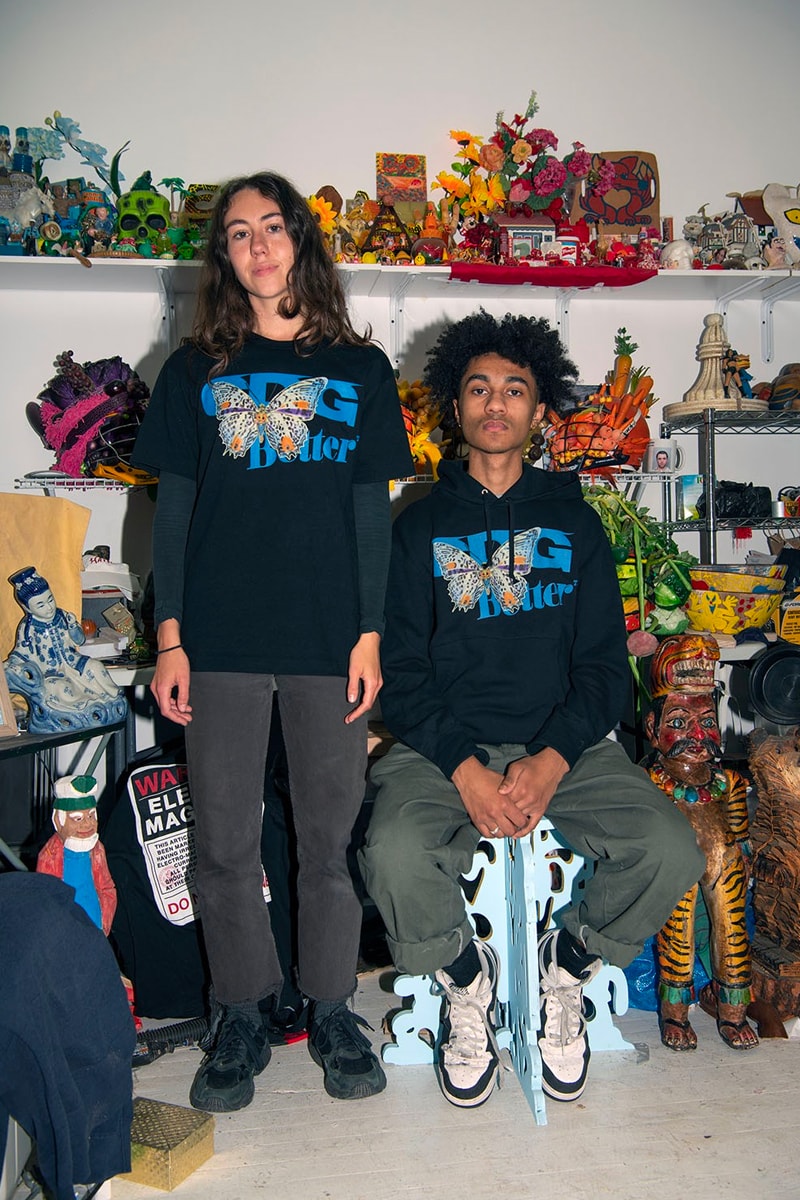 COMME des GARÇONS BetterGift Shop Electromagnetic Studios Capsule Release Info Date Buy Where hoodie t shirt black grey Nick Atkins