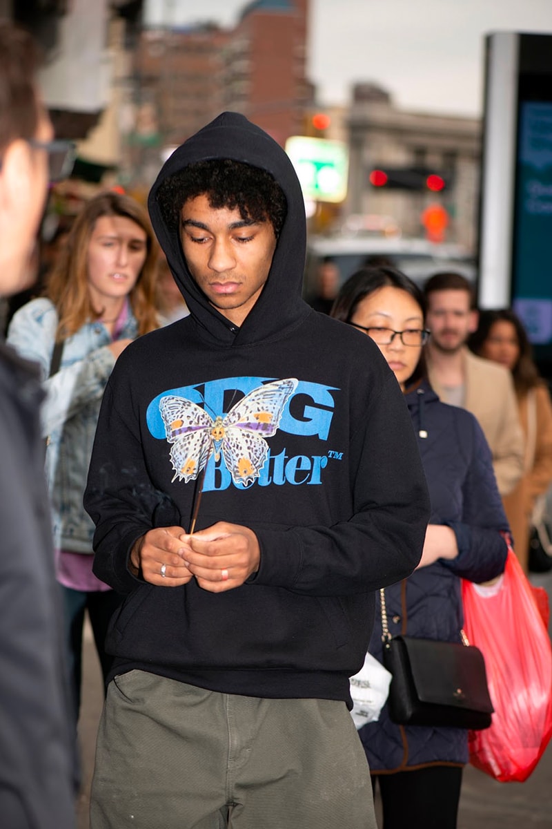 COMME des GARÇONS BetterGift Shop Electromagnetic Studios Capsule Release Info Date Buy Where hoodie t shirt black grey Nick Atkins