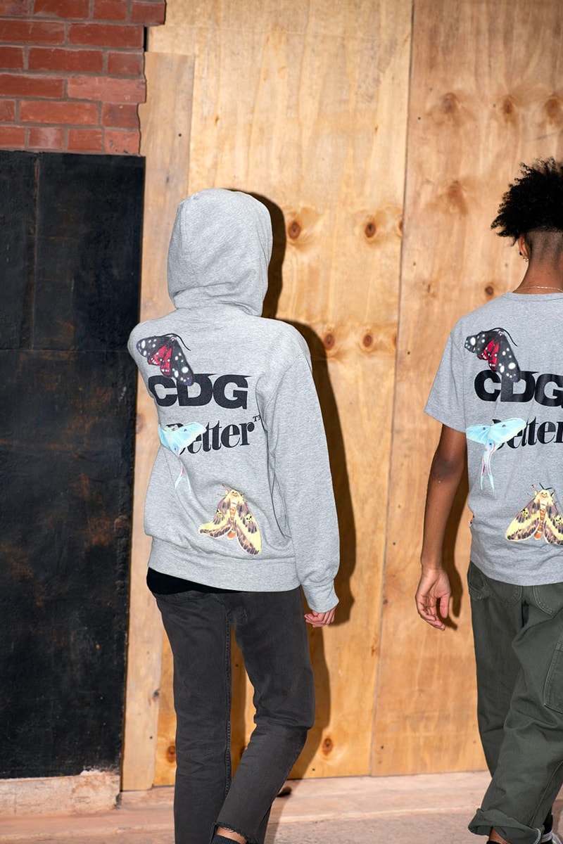 COMME des GARÇONS BetterGift Shop Electromagnetic Studios Capsule Release Info Date Buy Where hoodie t shirt black grey Nick Atkins