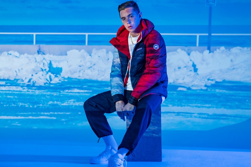 concepts canada goose winter 2019 legacy jacket collaboration release reversible 90s colorblocking trend mens puffer coat 