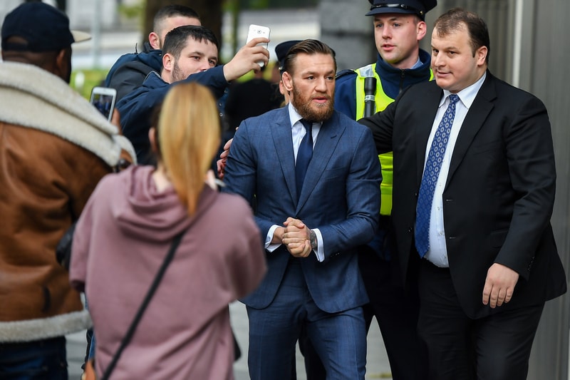 Conor McGregor Dublin Bar Assault Guilty Plea UFC Sentence Punching Man