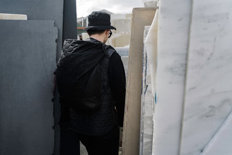 Côte&Ciel's "Horizon" Series Release lookbooks bags accessories Jobe Burns Concrete Objects editorial fall winter 2019 collection