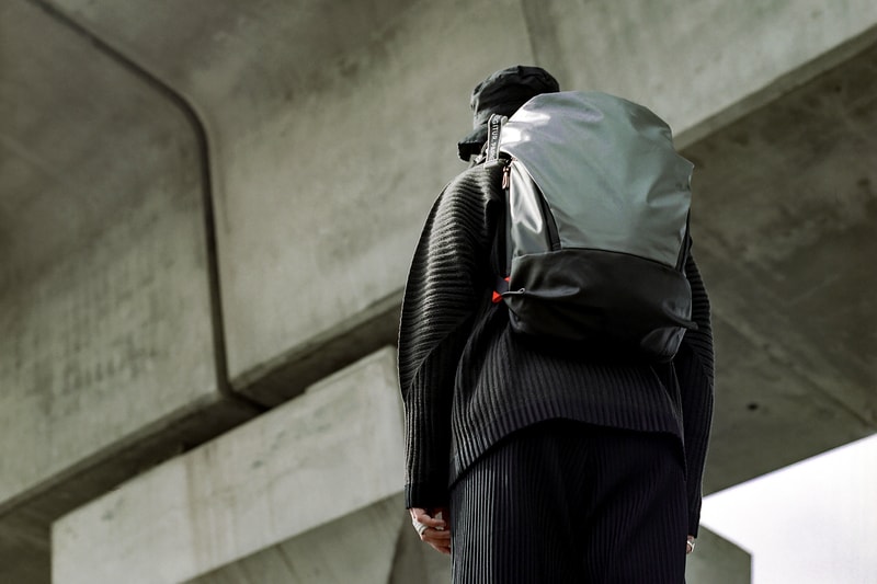 Côte&Ciel's "Horizon" Series Release lookbooks bags accessories Jobe Burns Concrete Objects editorial fall winter 2019 collection 