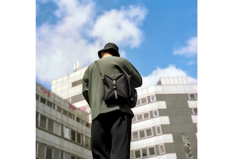 Côte&Ciel's "Horizon" Series Release lookbooks bags accessories Jobe Burns Concrete Objects editorial fall winter 2019 collection 