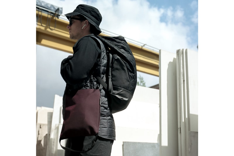 Côte&Ciel's "Horizon" Series Release lookbooks bags accessories Jobe Burns Concrete Objects editorial fall winter 2019 collection 