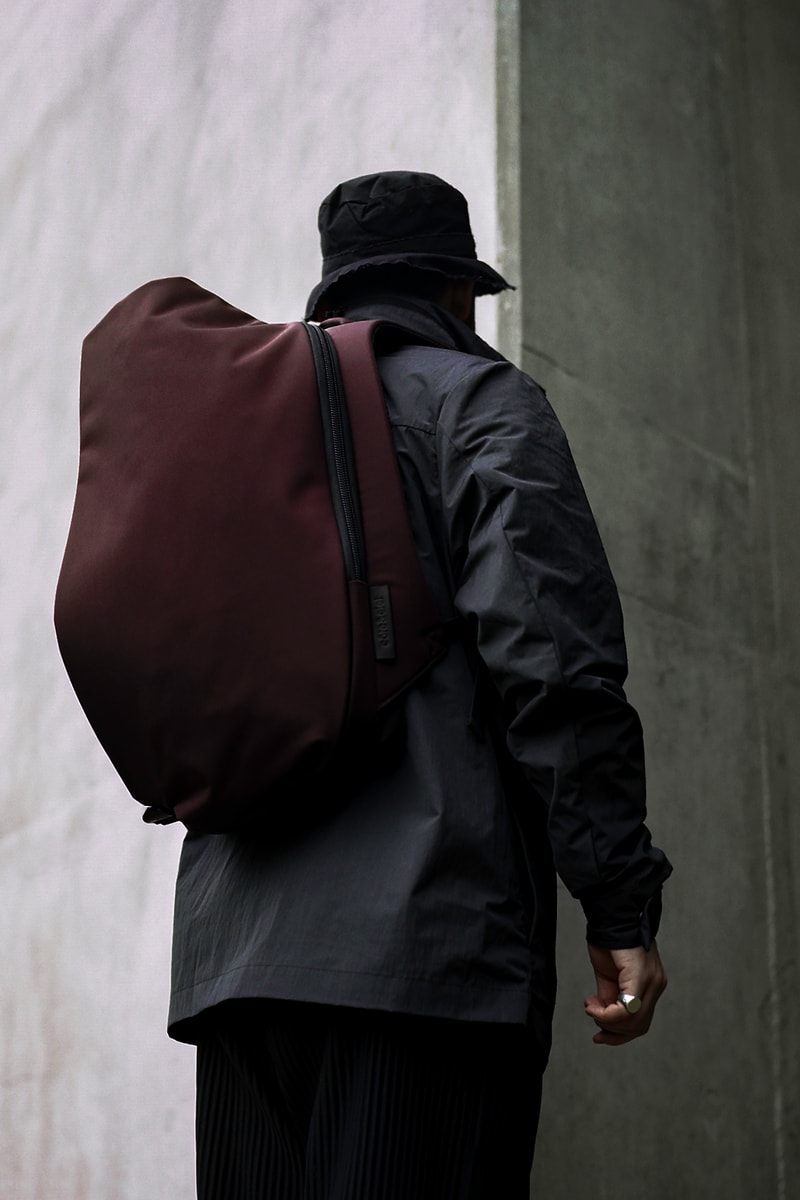 Côte&Ciel's "Horizon" Series Release lookbooks bags accessories Jobe Burns Concrete Objects editorial fall winter 2019 collection 
