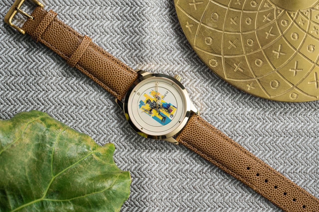 The Estate of Jean-Michel Basquiat DAEM Watch Collection 'Warrior' 'Undiscovered Genius' 'Skull' 'Now's The Time'
