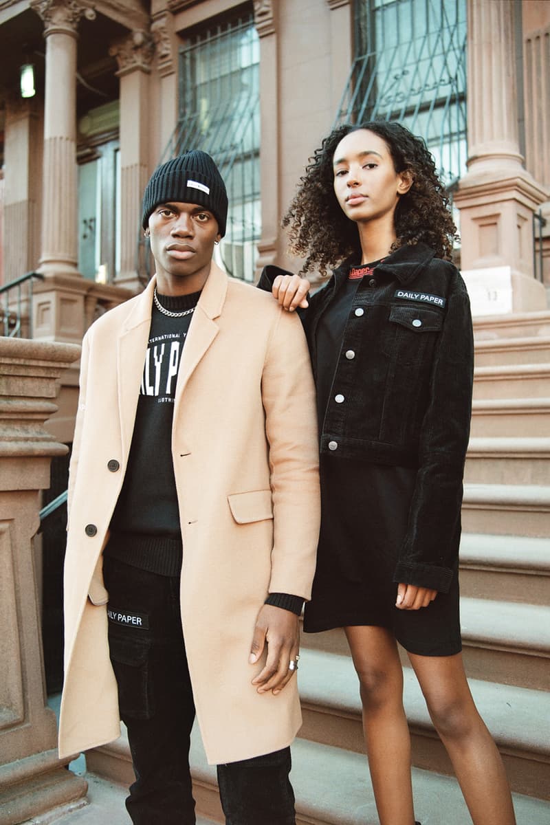 Daily Paper Holiday 2019 Collection Release Info Knits Sweaters Corduroy Jacket Cargo Pants Pullover Sweatpants Beanies Merino Wool Scarves