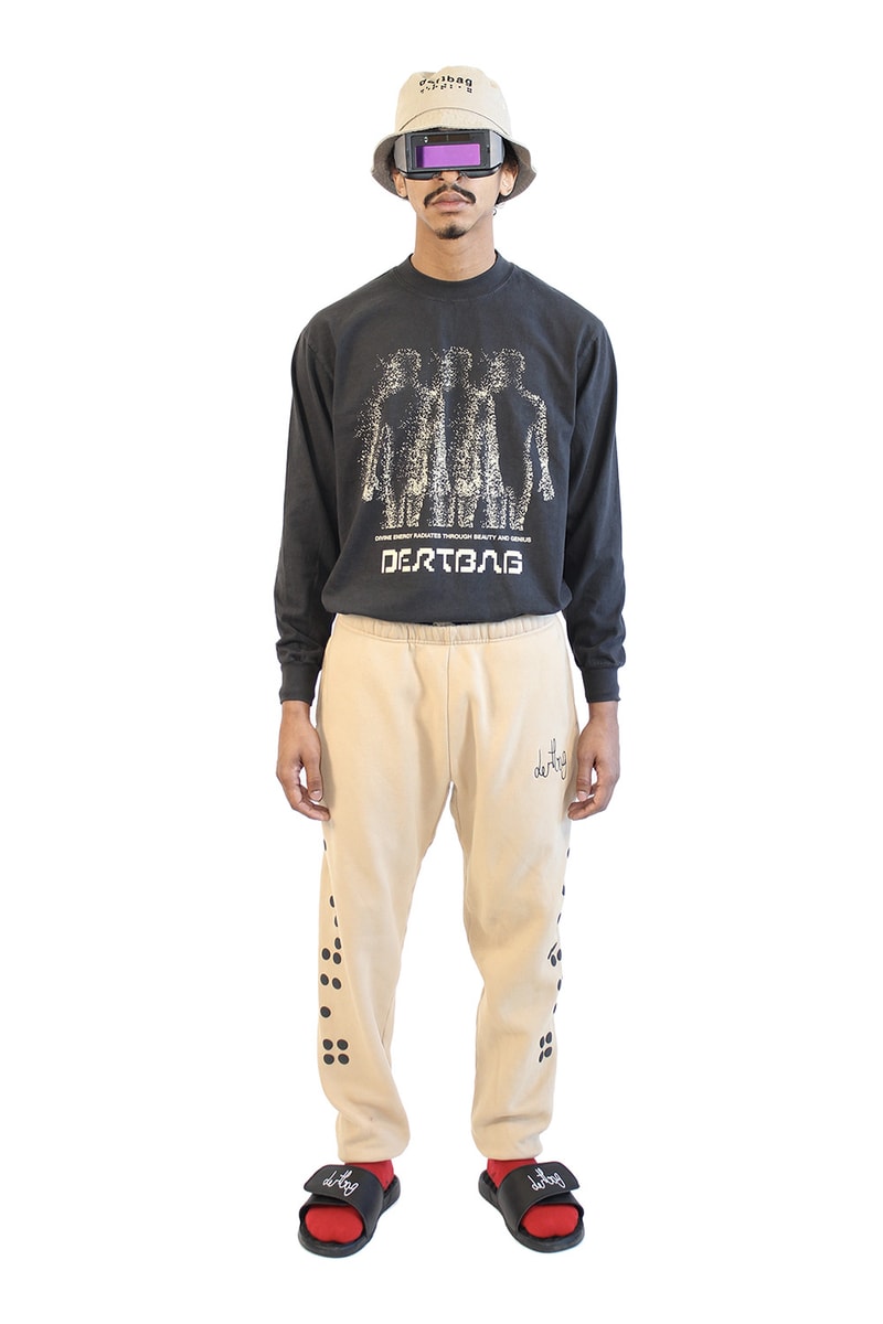 dertbag Fall/Winter 2019 Collection Lookbook streetwear fashion menswear philip post long sleeves puff print t-shirts hoodies anorak caps hats release date price drop info 