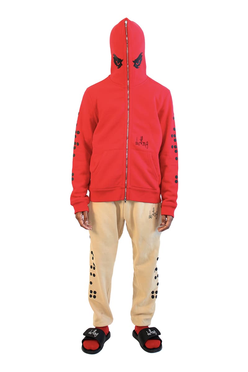 dertbag Fall/Winter 2019 Collection Lookbook streetwear fashion menswear philip post long sleeves puff print t-shirts hoodies anorak caps hats release date price drop info