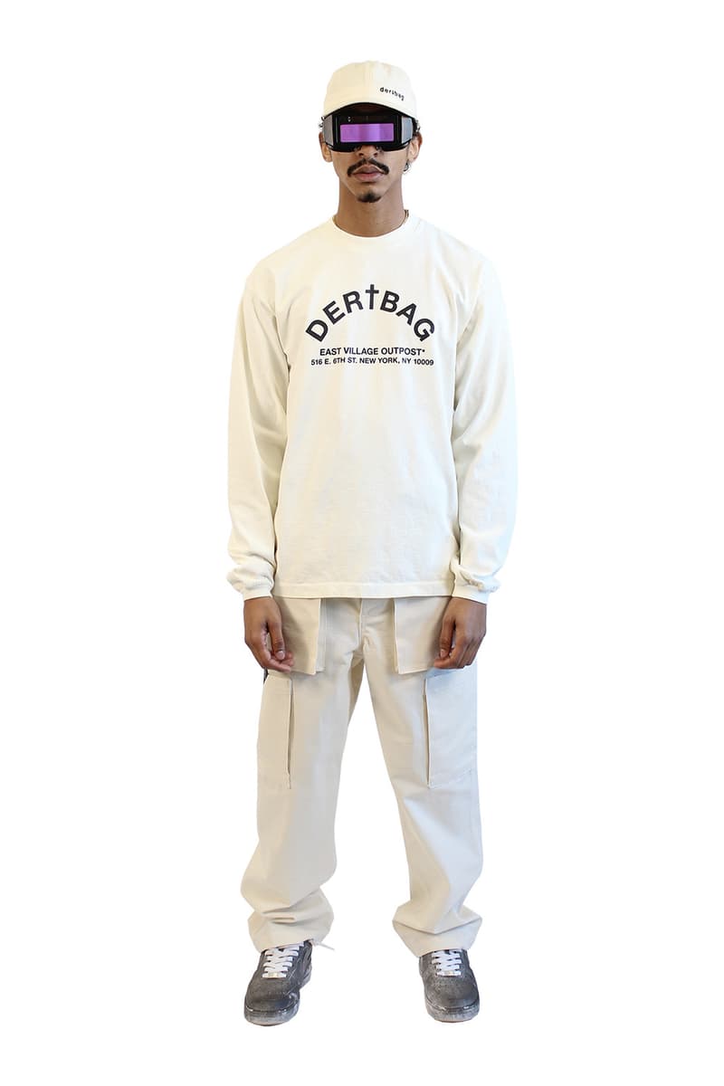 dertbag Fall/Winter 2019 Collection Lookbook streetwear fashion menswear philip post long sleeves puff print t-shirts hoodies anorak caps hats release date price drop info