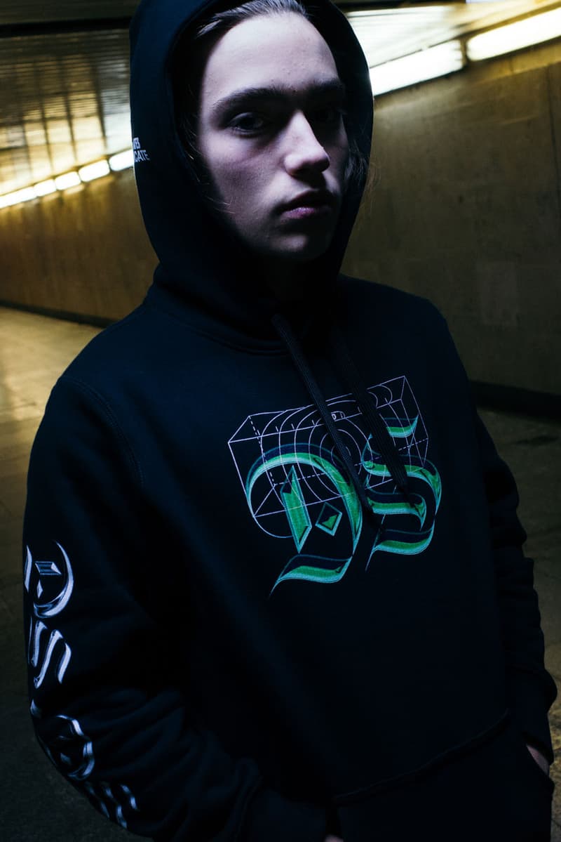 Devá State x Dreamland Syndicate Dover Street Market Singapore Installation Fall/Winter 2019 Collaborative Capsule Collection Hoodies T-shirts