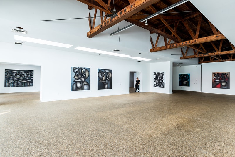 Devon DeJardin Guardians Portrait Solo Show Info exhibition los angeles art painting drawing cubism cubist emerging