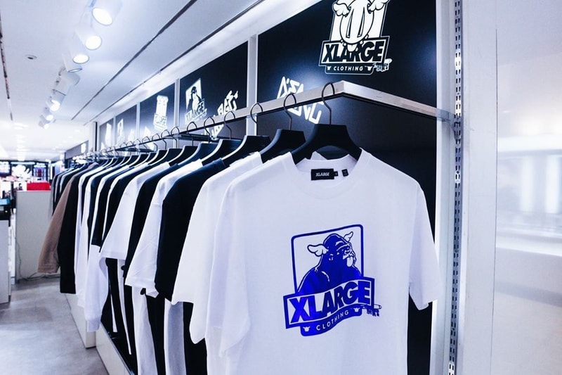 D*Face x XLARGE DesignerCon Capsule Collection OG Gorilla D*Dog Sculpture T-shirts Long Sleeves Jackets Skate Decks BE@RBRICK Pop-Up Event SEIBU SHIBUYA
