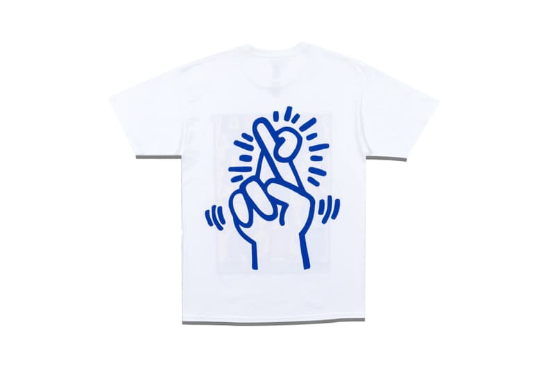 Keith Haring x Diamond Supply Co. Collection Info T-shirts Hoodies Long Sleeves Shorts Hats Sweatpants Wool Jackets Denim Jackets Dancing Figures Radiating Baby Barking Dog Three-Eyed Monster