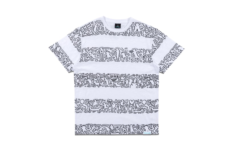 Keith Haring x Diamond Supply Co. Collection Info T-shirts Hoodies Long Sleeves Shorts Hats Sweatpants Wool Jackets Denim Jackets Dancing Figures Radiating Baby Barking Dog Three-Eyed Monster