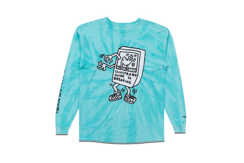 Keith Haring x Diamond Supply Co. Collection Info T-shirts Hoodies Long Sleeves Shorts Hats Sweatpants Wool Jackets Denim Jackets Dancing Figures Radiating Baby Barking Dog Three-Eyed Monster