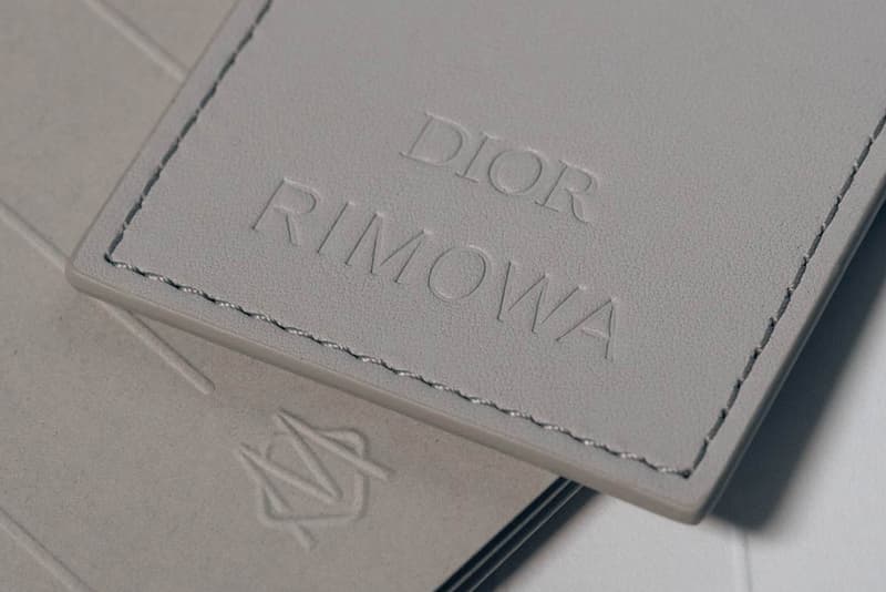 Dior RIMOWA Spring Summer 2020 Luggage Collection Closer Look Grey Blue Silver Cabin Trunk Handcase Oblique Champagne Case LVMH