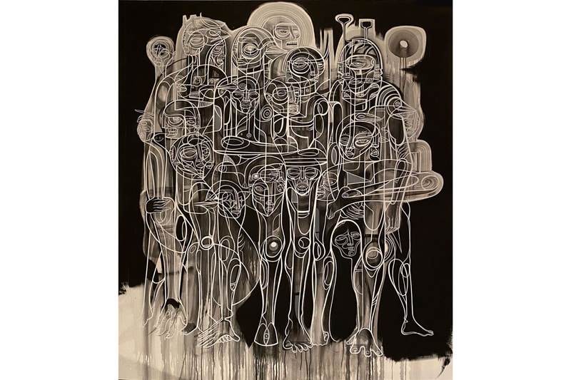 doze green allouche gallery exhibitions artworks paintings 