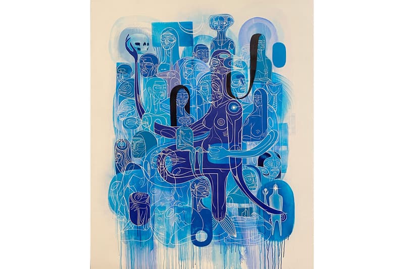 doze green allouche gallery exhibitions artworks paintings