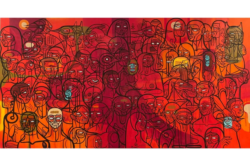 doze green allouche gallery exhibitions artworks paintings
